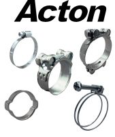 Acton stainless steel clamps and ties