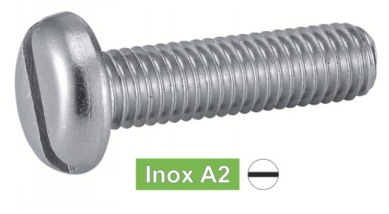 Vis laiton M1 Tête cylindrique