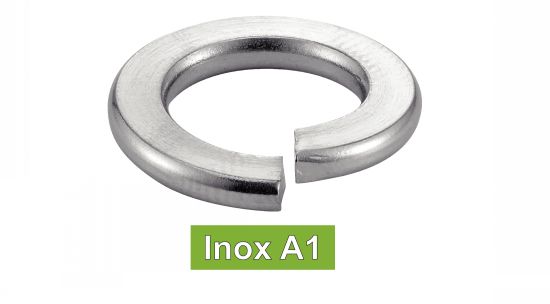 RONDELLES ELASTIQUES -GROWER- Inox A1 DIN 127 B (NFE25-515, UNI