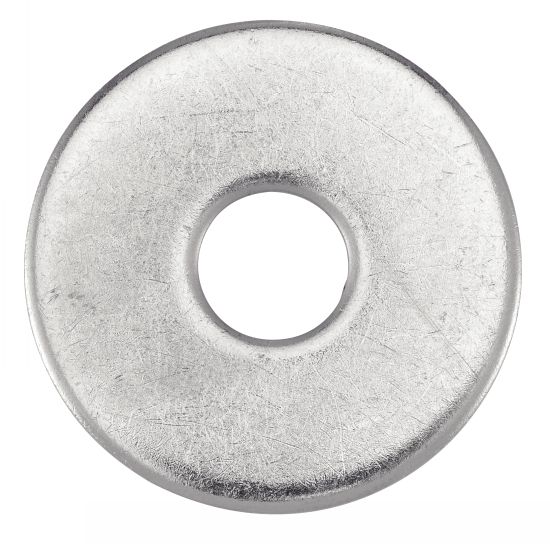 100 RONDELLES 5 mm PLATES EN INOX A4 AISI 316 - SARLAT OUTILLAGE