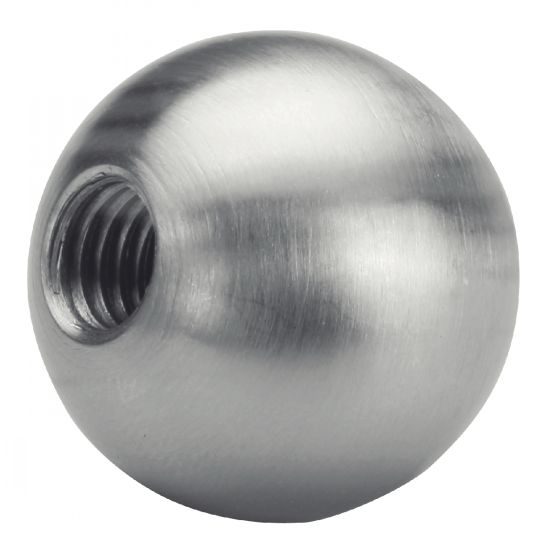 BILLE PARTIELLEMENT TARAUDEE Inox A4 (Modèle : 69030)