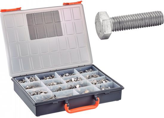 Vis métaux tête hexagonale - Filetage total - DIN 933 - Inox A4 -  LES-INOXYDABLES