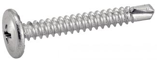Vis autoperceuses tête crantée large phillips / Phillips truss head serrated self drilling screws