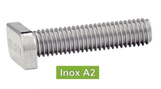 Vis marteau inox A2-70 / Hammer head screw