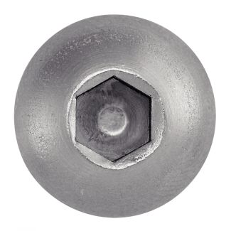 Vis à métaux tête bombée six pans creux inox A2 / Hexagon socket button head screws