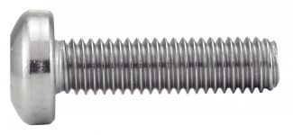 Vis à métaux tête cylindrique six lobes inox A2 / Six lobe pan head machine screws