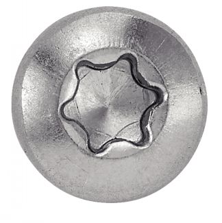 Vis à métaux tête cylindrique six lobes inox A2 / Six lobe pan head machine screws
