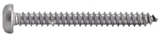 Vis à tôle tête cylindrique large six lobes inox A2 / Six lobe pan head self tapping screws forme C