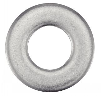 Rondelles inox plates moyennes décolletées type M inox A2 / Machined medium washers type M