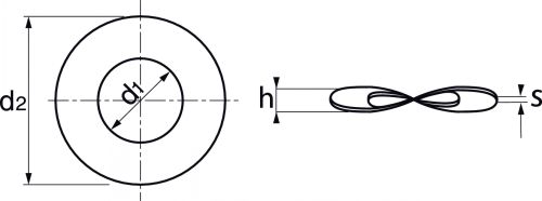 Rondelles élastiques ondulées / Wave spring washers