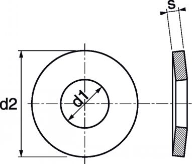 Rondelles coniques dynamiques / Conical washers