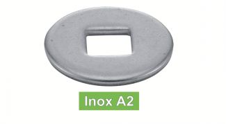 Rondelles inox pour constructions bois forme V inox A2 / Washers for wood constructions form V