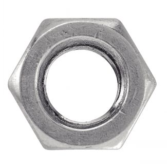 Ecrous hexagonaux filetage métrique pas fin inox A2 / Hexagon nuts metric fine pitch