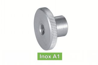 Ecrous moletés type haut inox A2 / Knurled thumb nuts high type