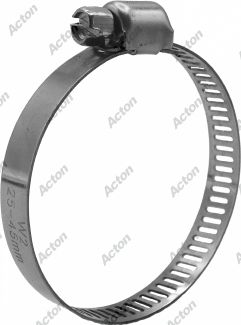 Collier bande perfor&eacute;e 8 mm