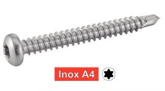 Vis autoperceuses tête cylindrique six lobes / Six lobe pan head self drilling screws