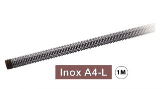 Tige filetée longueur 1 mètre inox A4-L / Threaded rods