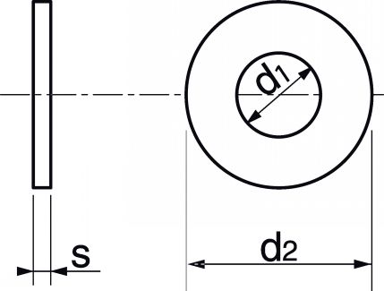 Rondelle plate large