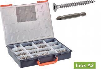 Packpro vis bois aggloméré inox A2