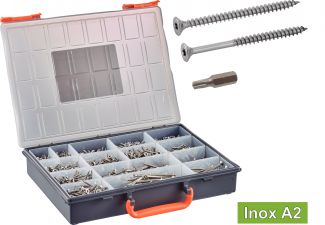 Packpro vis bois aggloméré inox A2
