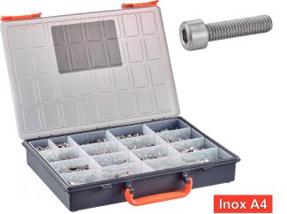 Packpro tête cylindrique six pans creux A4