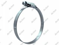 Collier bande non perfor&eacute;e t&ecirc;te d&eacute;port&eacute;e 12mm