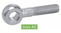 Vis à métaux à oeil inox A2 / Eye bolt