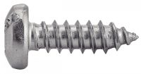 Vis à tôle tête cylindrique carrée fendue inox A2 / Square slotted pan head self tapping screws forme C