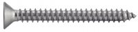 Vis à tôle tête fraisée carrée inox A2 / Square countersunk head self tapping screws forme C