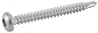 Vis autoperceuses tête cylindrique carrée Inox A2 / Square pan head self drilling screws