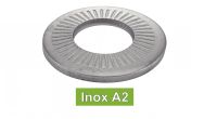 Rondelles coniques striées série moyenne inox A2 / Contactlock washers medium type