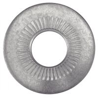 Rondelles coniques striées série large inox A2 / Contactlock washers large type