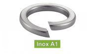 Rondelles inox élastiques grower section carrée inox A2/ Spring lock washers square section