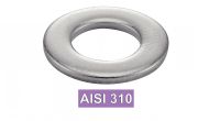 Rondelles inox plates découpées AISI 410 / Plain stamped washers