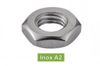 ECROUS HEXAGONAUX LUBRIFIES Inox A2 DIN 934 (similar ISO 4032