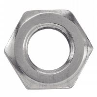 Ecrous bas hexagonaux filetage métrique pas fin inox A2 / Hexagon thin nuts metric fine pitch thread