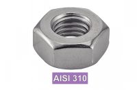 Ecrous hexagonaux pour haute température DIN934 Inox AISI 310