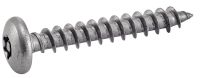 Vis bois six lobes inviolable teton central / Six lobe pan head wood screws with security pin strap hinges