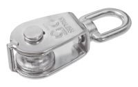 Poulie simple inox A2 / Swivel eye pulley single sheave