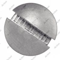 Vis &agrave; m&eacute;taux t&ecirc;te frais&eacute;e fendue inox A4 / Slotted countersunk head machine screws