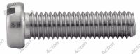 Vis &agrave; m&eacute;taux t&ecirc;te cylindrique fendue inox A4 / Slotted cheese head machine screws