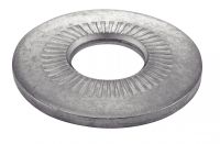 Rondelles coniques striées série large inox A4 / Contactlock washers large type