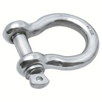 Manille lyre forgée inox A4 / Forged bow shackle
