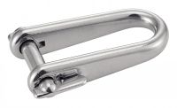 Manille longue rapide inox A4 / Key pin shackle