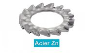 Rondelles éventail à dentures extérieures AZ / Serrated external teeth lock washers