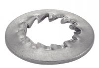 Rondelles éventail JZC / Serrated lock washers intrnal teeth raised type JZC