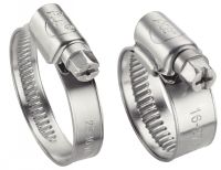 Collier bande non perforée / Worm drive hose clips non perforated band