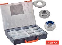 ECROUS+RONDELLES INOX A4