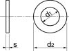 Rondelles plates étroites type Z