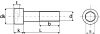 Vis à métaux tête cylindrique six pans creux / Hexagon socket head cap screws